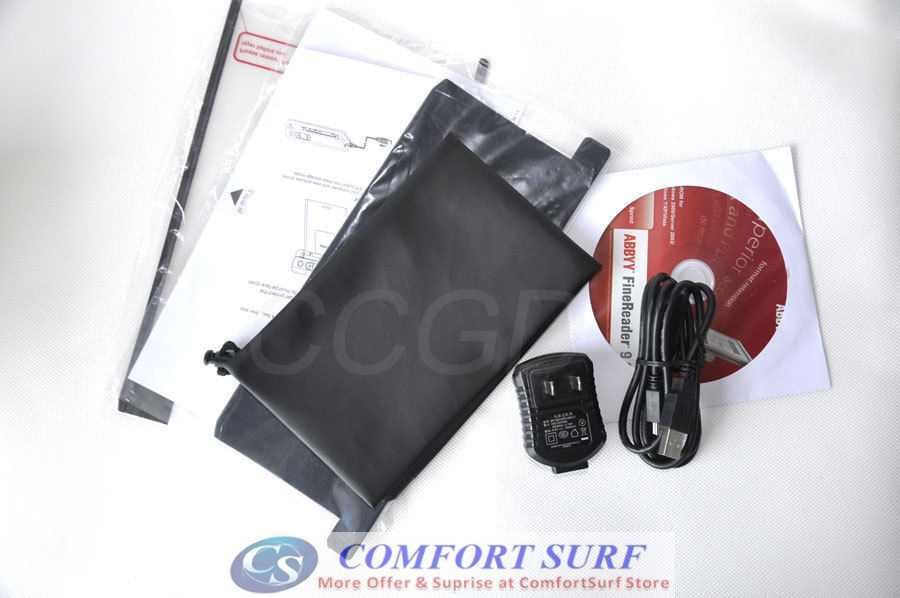 2 in 1 SKYPIX Portable Handheld Scanner TSN450 + Auto Document Feeder Base A02 for Document/Photo Scanning 1200dPi